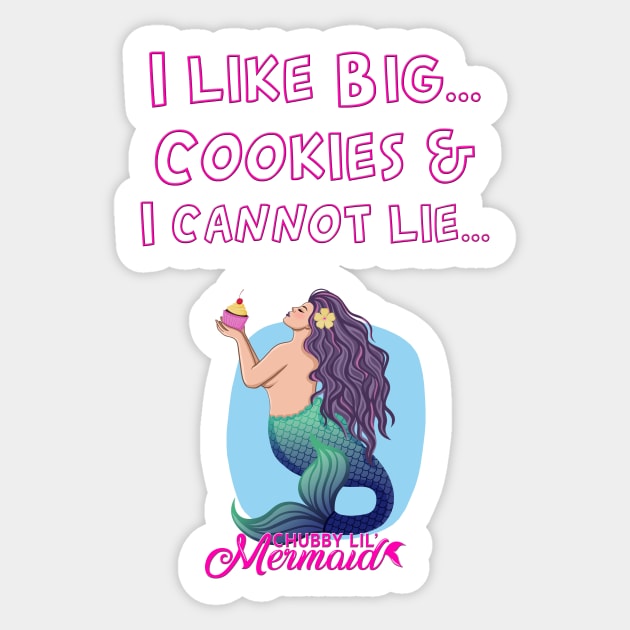 Big Cookies Sticker by Chubby Lil Mermaid Bakery